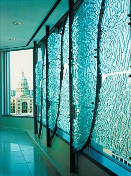 Picture of Glass and Steel Wall