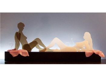 Picture of Chenin Blanc Glasscape Lighting Sculpture