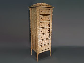 Picture of Tall Carved Case