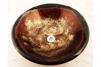 Picture of Arsia Handcrafted Glass Vessel Sink