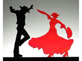 Picture of Flamenco I Glasscape Lighting Sculpture