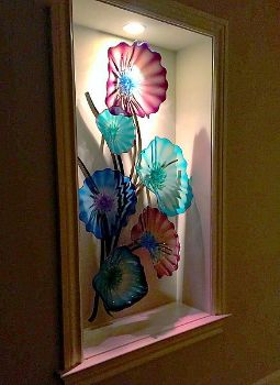 Picture of Blown Glass Wall Sculpture - Carolina Tree