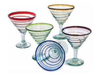 Picture of Spiral Classic Cocktail or Margarita Glass