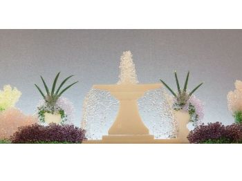 Picture of Classical Hush Glasscape Lighting Sculpture