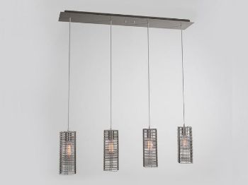 Picture of Linear Chandelier | Downtown Mesh 4