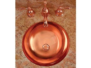 Picture of Deschutes 17" Round Metal Bathroom Sink
