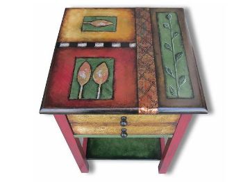 Picture of Hand Painted End Table 3