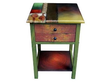 Picture of Hand Painted End Table 4