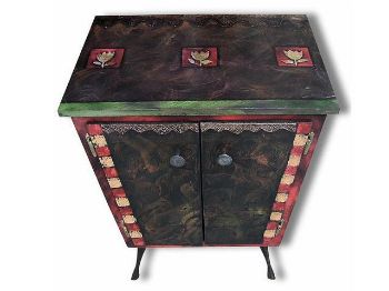 Picture of Hand Painted Cabinet 2