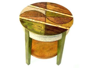 Picture of Hand Painted End Table 6