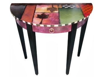 Picture of Hand Painted Console Table 1