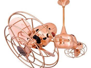 Picture of Duplo-Dinamico Ceiling Fan in Polished Copper