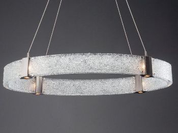 Picture of Parallel Collection Oval Chandelier