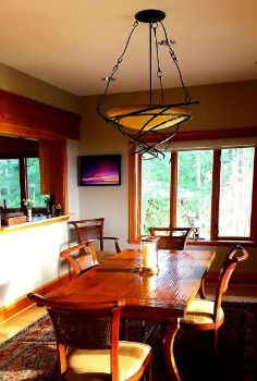 Picture of Telluride Glass and Metal Chandelier