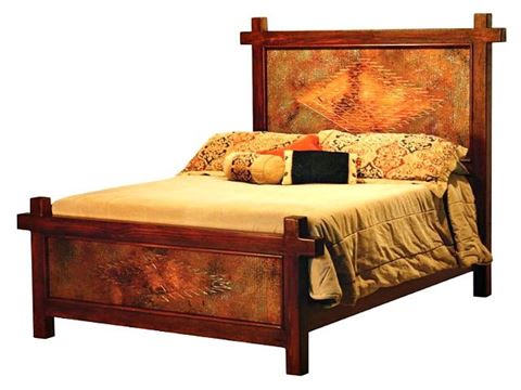 Picture of Gando Bed with Copper Panels