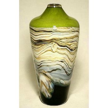 Picture of Blown Glass Vase | Closed Strata