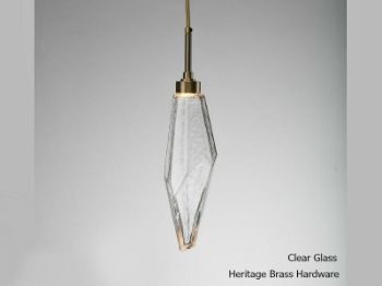 Picture of Pendant Light | Rock Crystal | 17"