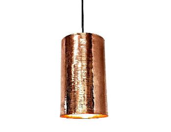 Picture of SoLuna Copper Linear Chandelier | 5 Canister | Polished Copper