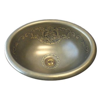 Hand Painted Sink | Bronze Legacy