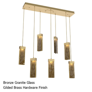 Picture of Linear Chandelier | Parallel Collection | 7