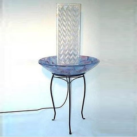 Picture of Glass Fountain Sculpture