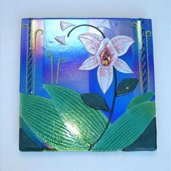 Glass Orchid Panel
