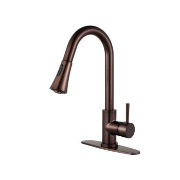 Kingston Brass Concord Single Handle Pull-Down Kitchen Faucet